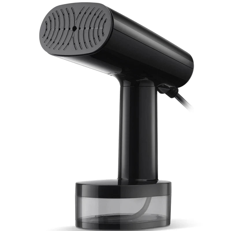 HKM-054867 Portable 1500W Clothes Steamer with 370ml Capacity and External Water Bottle