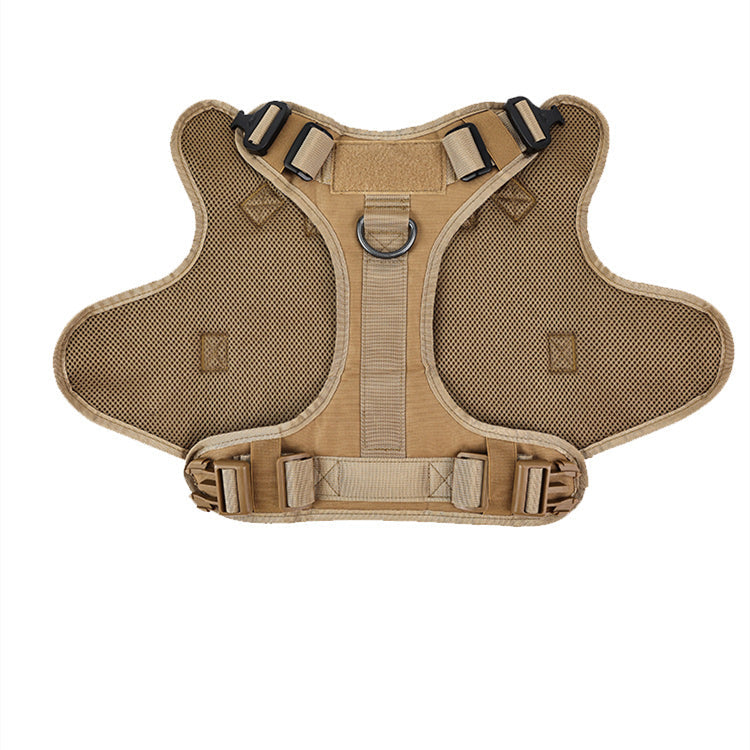 HKM-0548925 Medium Tactical Vest for Dogs - Unisex Nylon, Multiple Colors Available