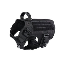 HKM-0548925 Medium Tactical Vest for Dogs - Unisex Nylon, Multiple Colors Available