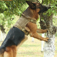 HKM-0548925 Medium Tactical Vest for Dogs - Unisex Nylon, Multiple Colors Available