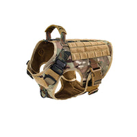 HKM-0548925 Medium Tactical Vest for Dogs - Unisex Nylon, Multiple Colors Available
