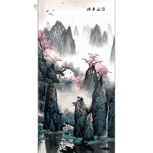 HKM-055059 Customized Digital Oil Painting Wall Art for Home and Office Decoration