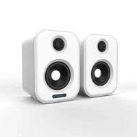 HKM-055123 Active Speakers - 2.0 Professional Studio Monitor Powered HiFi Bookshelf Speakers for Computer Use