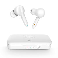 HKM-055187 True Wireless Bluetooth 5.0 Headset with IPX5 Waterproof Performance in Black and White Colors