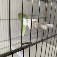 HKM-0552509 Parrot Fruit Basket and Vegetable Clips Feeder Set for Avian Nutrition