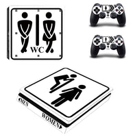 HKM-055443 Premium PS4 Skin with Scratch-Resistant Film, Compatible with PS4, 0.04mm-0.08mm Thickness