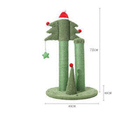 HKM-0555581 Plush Cat Scratching and Climbing Cactus Tree - 68CM & 53CM Height Options