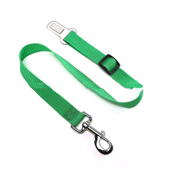 HKM-0556093 Retractable Pet Safety Belt for Cars - Adjustable Traction Rope in Multiple Colors