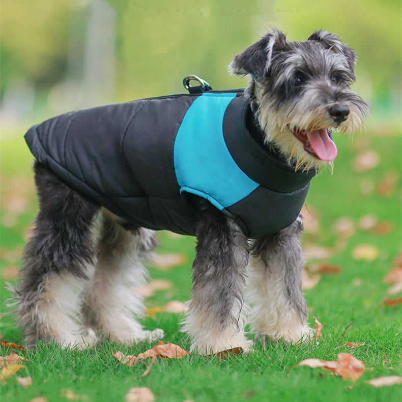 HKM-0556733 Cozy Cotton Pullover Sweatshirt for Dogs - Thicken Down Jacket in Various Sizes and Colors