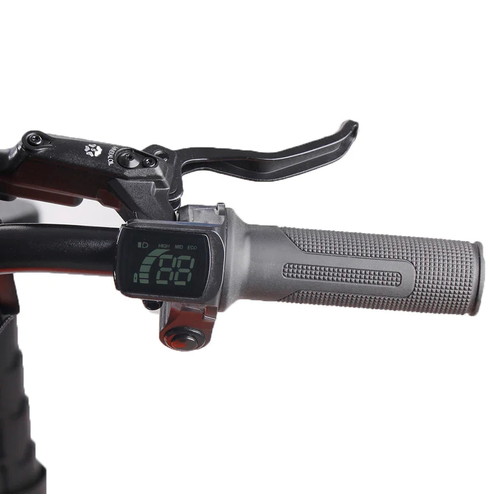 HKM-055699 36V 800W Electric Balance Bicycle - Aluminum Alloy, 3-Speed Road Cross Ebike, Disc Brakes, 20" Wheels
