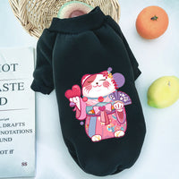 HKM-0557373 Cozy Fleece Sweater for Dogs - Two-Legged Design, Comfortable Fit