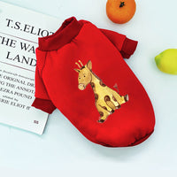 HKM-0557373 Cozy Fleece Sweater for Dogs - Two-Legged Design, Comfortable Fit