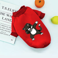 HKM-0557373 Cozy Fleece Sweater for Dogs - Two-Legged Design, Comfortable Fit