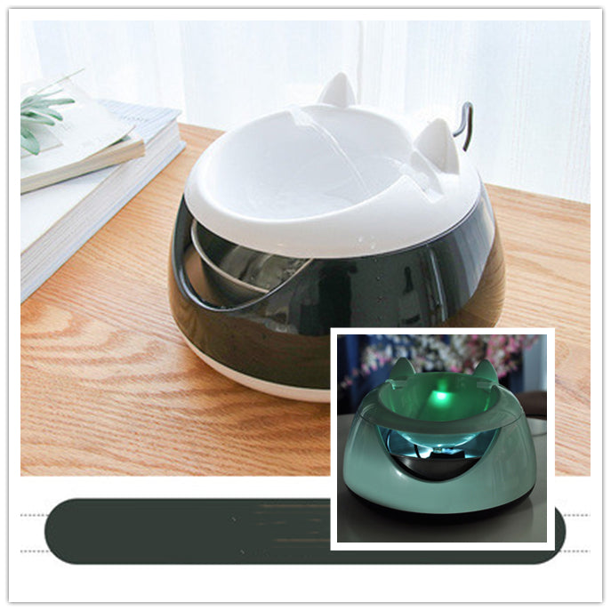 HKM-0558141 Automatic Water Dispenser - Nordic Green, Beige & White Options with Night Light Features