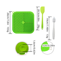 HKM-0558269 Fengrong Silicone Non-Slip Slow Feed Mat with Scraper for Dogs