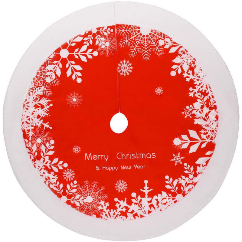 HKM-055891 Christmas Tree Skirt - Festive Decorative Solution for Homes, Bedrooms, and More
