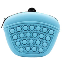 HKM-0559549 Silicone Dog Treat Pouch - Portable Waist Pack for Pet Training, Washable Food Storage with Clip