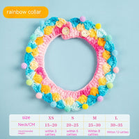 HKM-0560061 Cat Knitted Scarf Necklace in Various Colors and Patterns