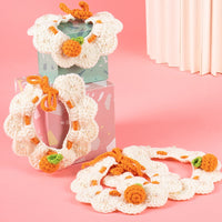 HKM-0560061 Cat Knitted Scarf Necklace in Various Colors and Patterns