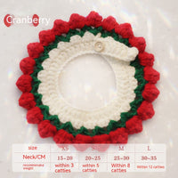 HKM-0560061 Cat Knitted Scarf Necklace in Various Colors and Patterns