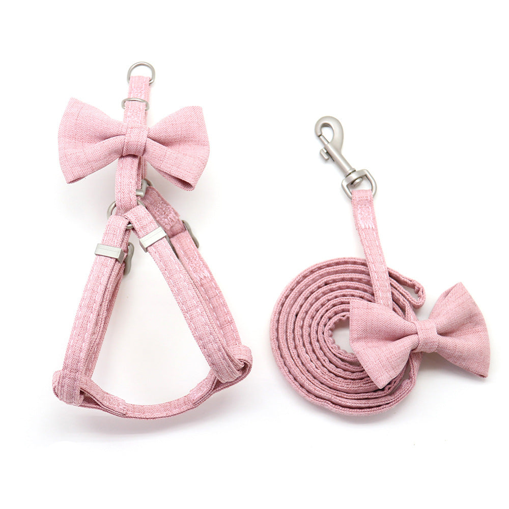 HKM-0561341 Adjustable Polyester Traction Belt for Small and Medium Dogs - 22-32cm Neck, 34-62cm Bust