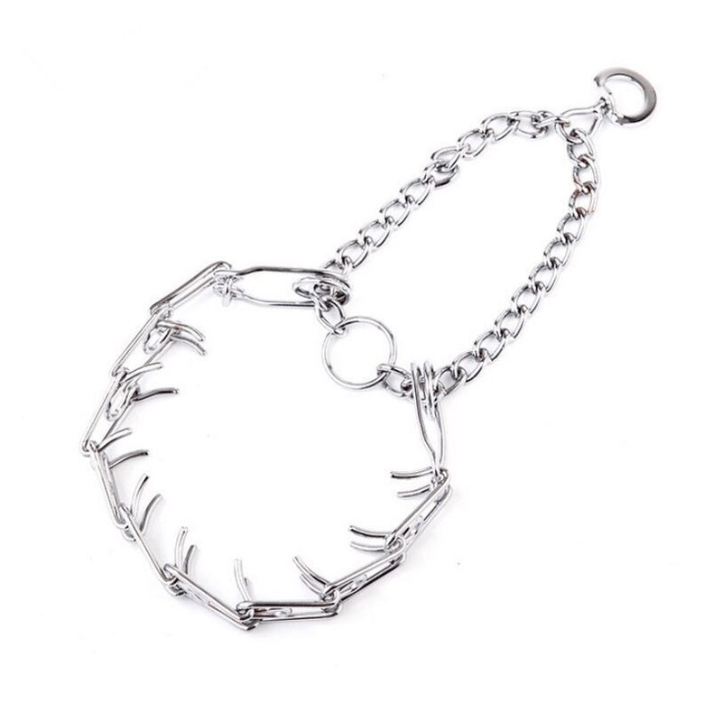 HKM-056147 Dog Training Thorn Nail Collar with Stimulation Chain for Behavior Conditioning