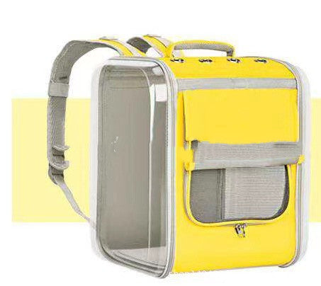 HKM-0564285 Space Capsule Portable Cat Carrier - Breathable Pet Bag, Lightweight & Medium Hardness, Multiple Colors