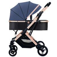 HKM-056467 Lightweight Folding Stroller with Luxury Aluminium Frame for Infants and Toddlers