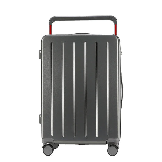HKM-056659 Wide Handle Laptop Cabin Suitcase for Students - Travel Trolley Case with Easy Mobility