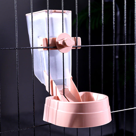 HKM-0567997 Hanging Automatic Feeder for Pets with Fresh-Keeping Box and Easy Assembly
