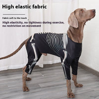 HKM-0568381 Comfortable Black Transformation Dress for Pet Dogs - Halloween Costume, Sizes XL to 3XL