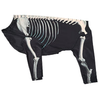 HKM-0568381 Comfortable Black Transformation Dress for Pet Dogs - Halloween Costume, Sizes XL to 3XL