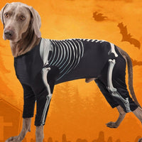 HKM-0568381 Comfortable Black Transformation Dress for Pet Dogs - Halloween Costume, Sizes XL to 3XL