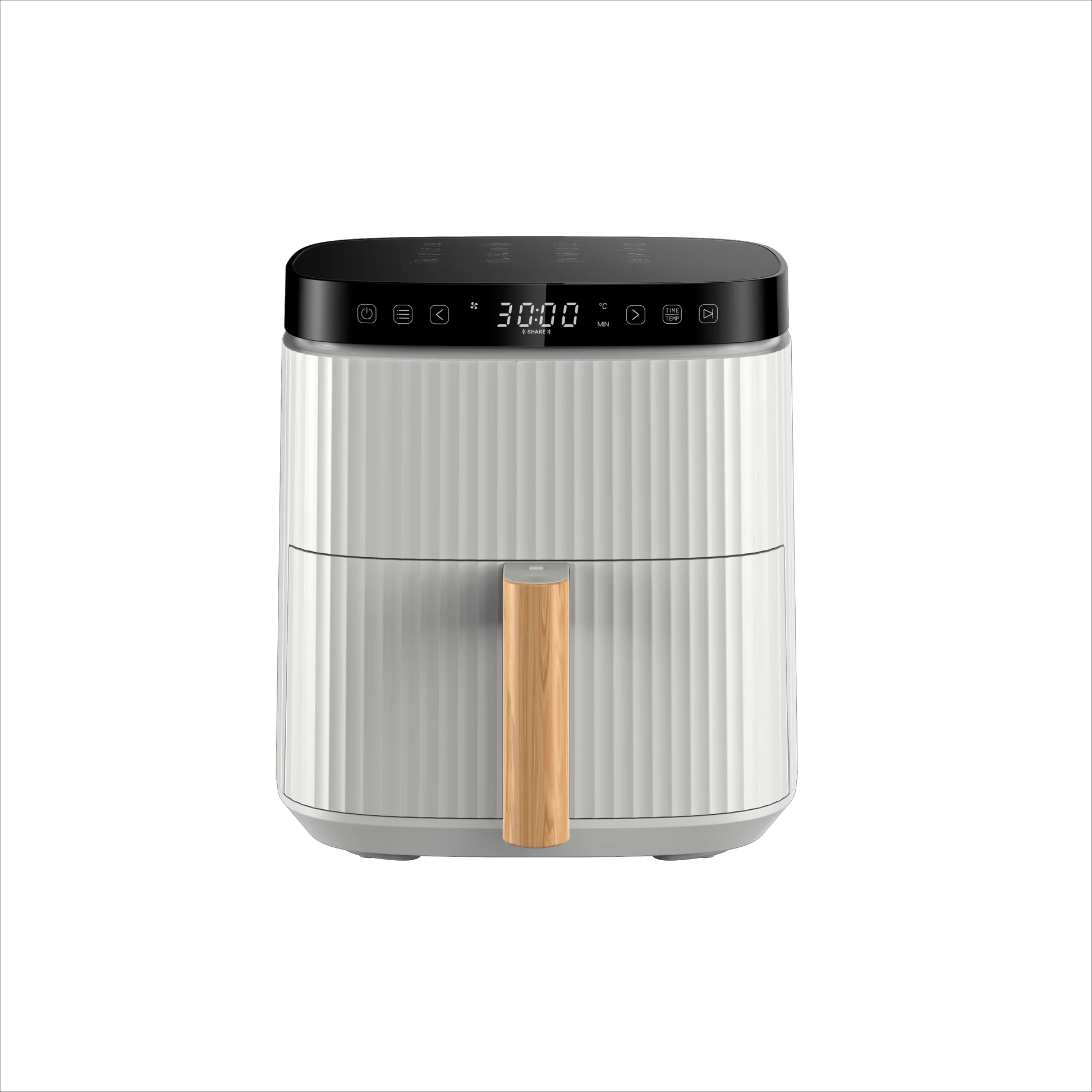 HKM-056851 5L Digital Air Fryer with Overheat Protection and LCD Display for Healthy Cooking