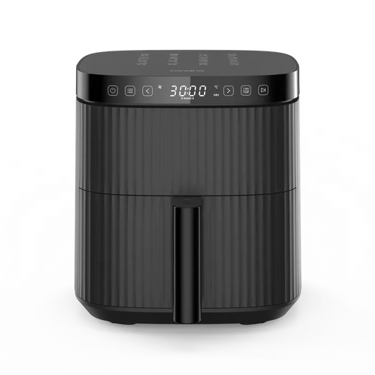 HKM-056851 5L Digital Air Fryer with Overheat Protection and LCD Display for Healthy Cooking