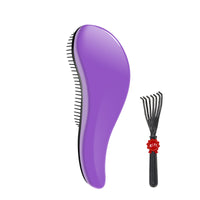 HKM-056851 Detangling Hair Comb for Effortless Knot-Free Styling - 18Cm Plastic Hair Brush