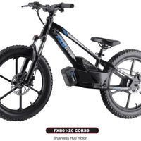 HKM-056851 Electric Balance Bike for Kids 8-15 Years - 600W Brushless Motor, Adjustable Seat, 3 Speed Options, Lightweight Design