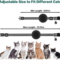 HKM-0569789 Reflective Anti-Lost Pet Collar for Cats and Dogs, Striped Design, Multiple Colors Available