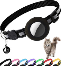 HKM-0569789 Reflective Anti-Lost Pet Collar for Cats and Dogs, Striped Design, Multiple Colors Available