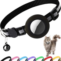 HKM-0569789 Reflective Anti-Lost Pet Collar for Cats and Dogs, Striped Design, Multiple Colors Available