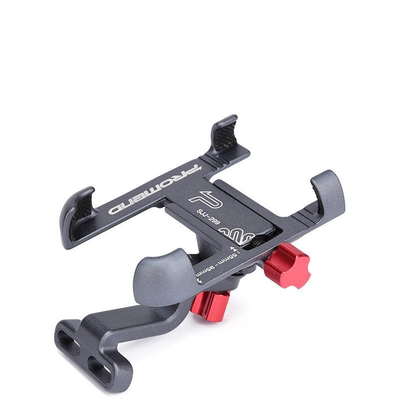 HKM-056979 Aluminum Alloy Motorcycle Phone Holder with 360-Degree Rotation and Sturdy Design