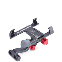 HKM-056979 Aluminum Alloy Motorcycle Phone Holder with 360-Degree Rotation and Sturdy Design