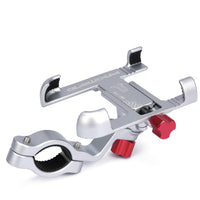 HKM-056979 Aluminum Alloy Motorcycle Phone Holder with 360-Degree Rotation and Sturdy Design