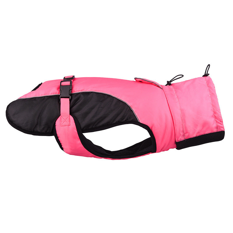 HKM-0571965 Waterproof Reflective Pet Dog Rashers - Warm Fashionable Apparel in Multiple Color Combinations