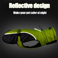 HKM-0571965 Waterproof Reflective Pet Dog Rashers - Warm Fashionable Apparel in Multiple Color Combinations