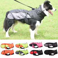 HKM-0571965 Waterproof Reflective Pet Dog Rashers - Warm Fashionable Apparel in Multiple Color Combinations