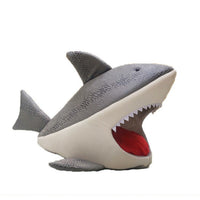 HKM-0573629 Shark-Shaped Pet Kennel: Cozy Cloth Cat & Dog Bed in Multiple Colors