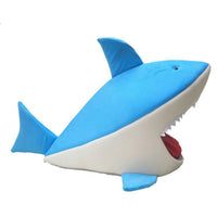 HKM-0573629 Shark-Shaped Pet Kennel: Cozy Cloth Cat & Dog Bed in Multiple Colors