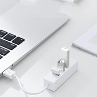 HKM-057491 4-Port Notebook Computer Docking Station with USB Hub and OTG Expansion
