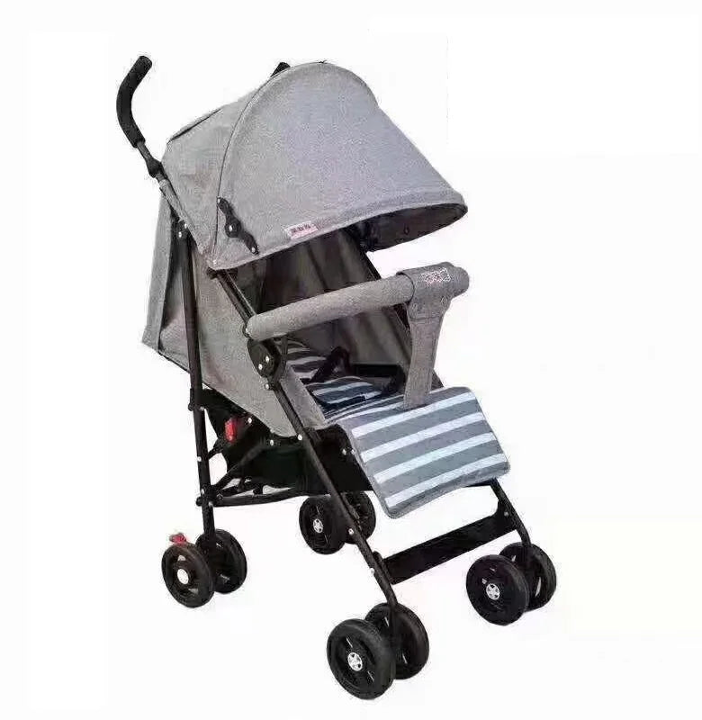 HKM-057619 Lightweight Foldable Aluminium Frame Baby stroller for Easy Travel and Comfort